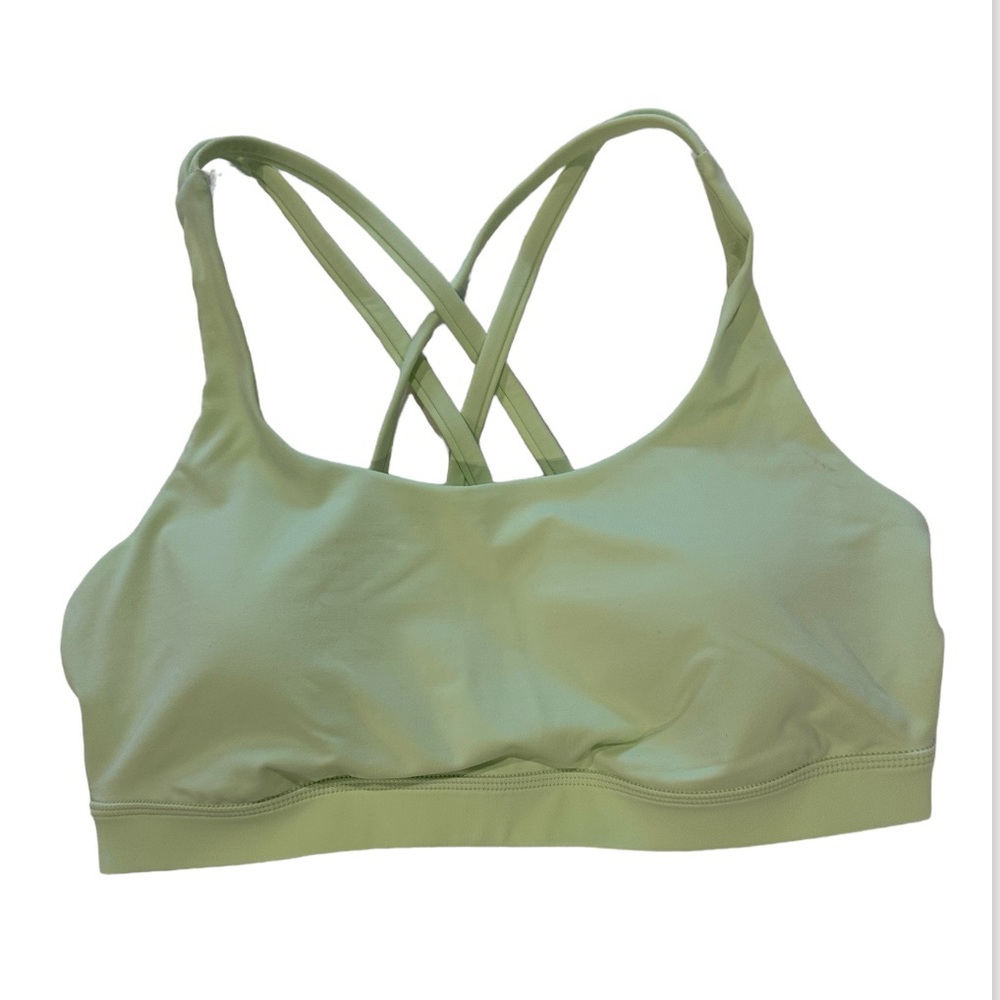 lululemon Energy Bra Medium Support, Kohlrabi Green